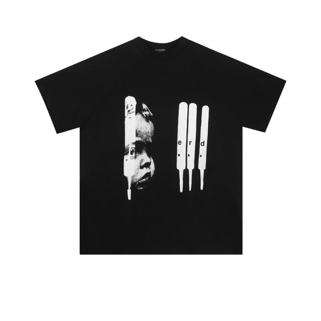 Enfants Riches Déprimés Child Portrait & Tag Graphic T-Shirt - Black Hover Image