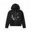 Enfants Riches Déprimés Central Box Portrait Zip-Up Hoodie - Black