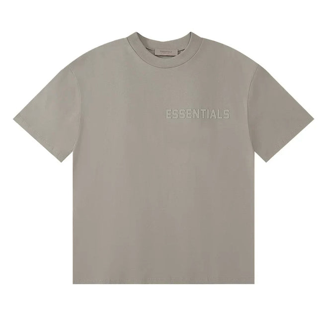 Fear Of God Essentials Chest Logo Short Sleeve T-Shirt Light Grey Hover Image